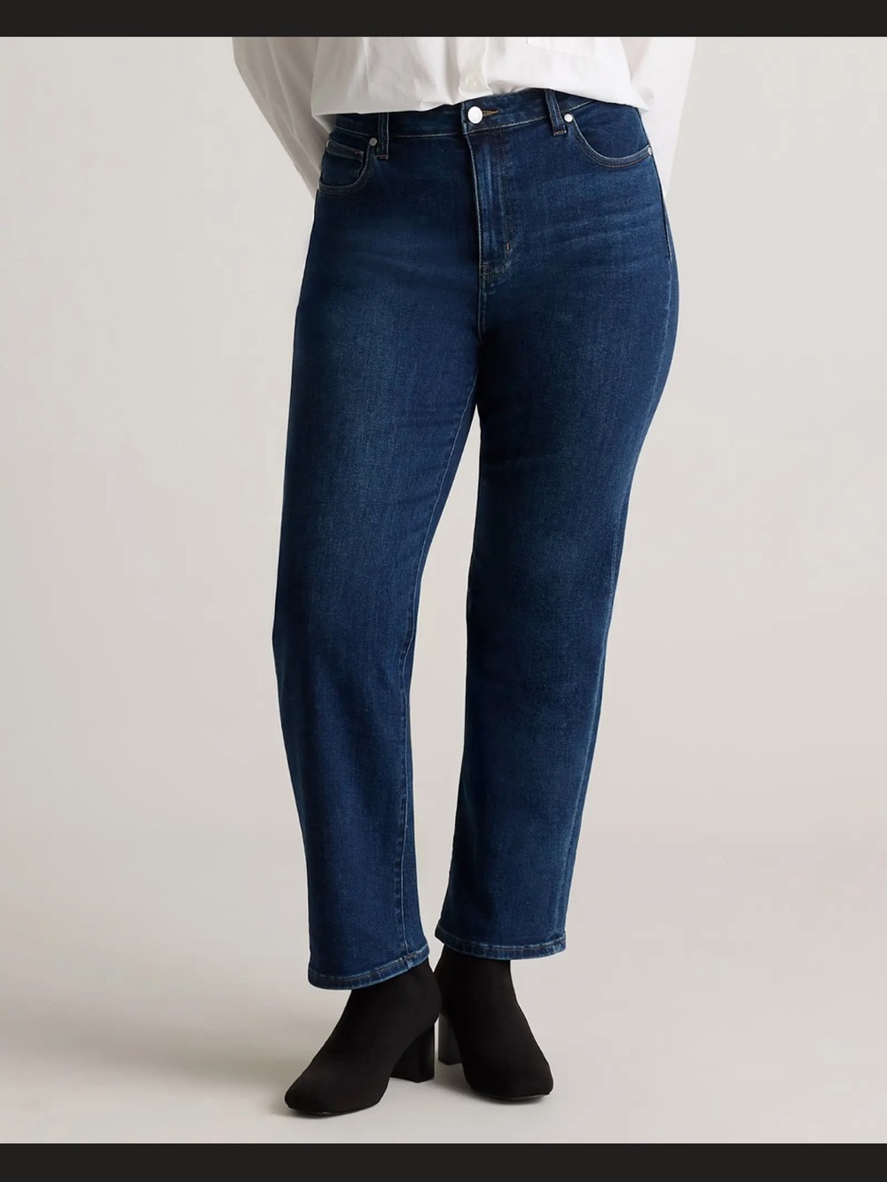 Quince Bella Stretch Straight-Leg Women's Jeans